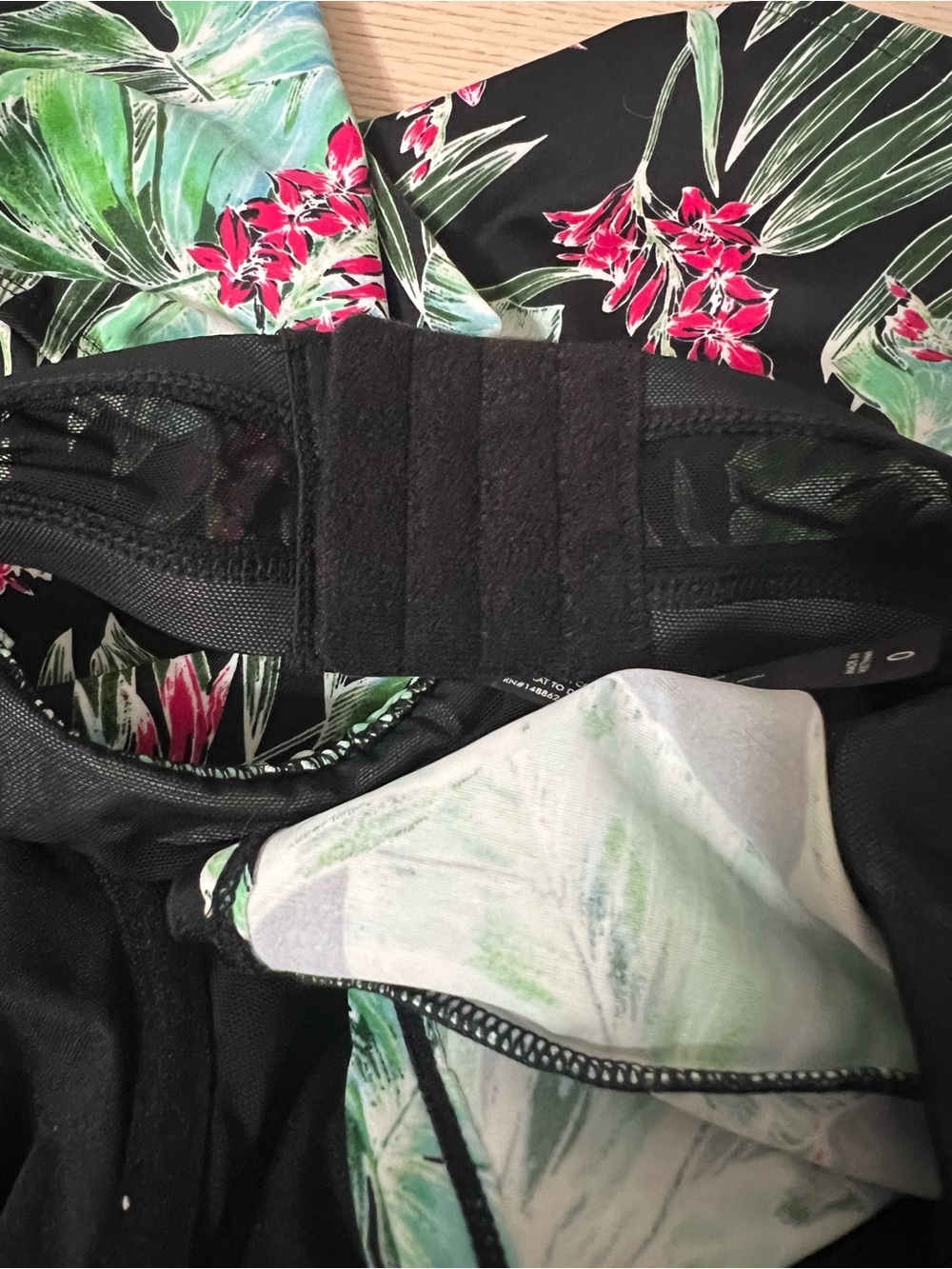 Torrid Swim Vixen Tropical Peplum Tankini / 12 / Push Up / Shapewear / Swim - Picture 8 of 11
